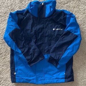 Columbia Kids Two-Tone Blue Jacket XS 6/7